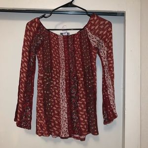 Off the shoulder top